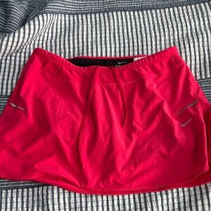 Nike Bright Red Sports Skirt